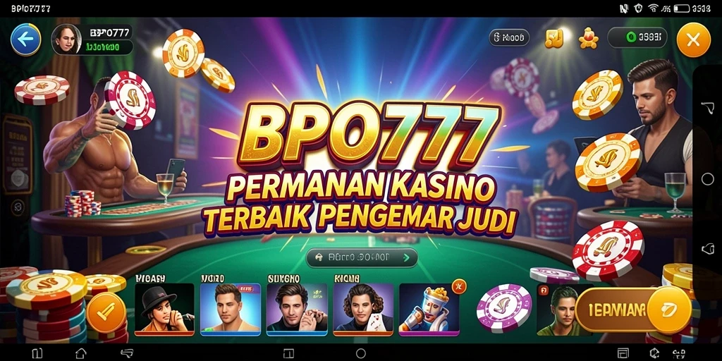 Tampilan gameplay Kasino yang menarik dan menghibur di BPO777.