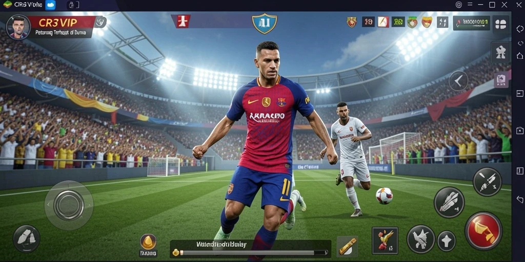 Gameplay seru dan action-packed dari CR7VIP.