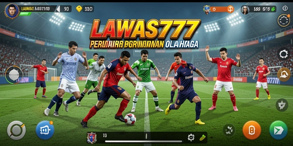 Screenshot utama LAWAS777 menampilkan gameplay seru dari berbagai cabang olahraga.