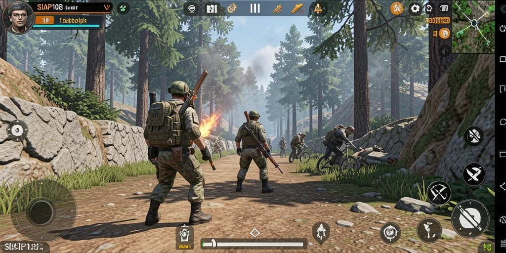 Tampilan gameplay SIAP108 yang menarik dengan berbagai aktivitas.
