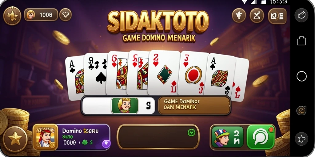 Tampilan gameplay menarik dari SIDAKTOTO yang memikat.
